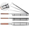 BBQ Grill Mesh Stainless Steel Tools Kitchen Accessories