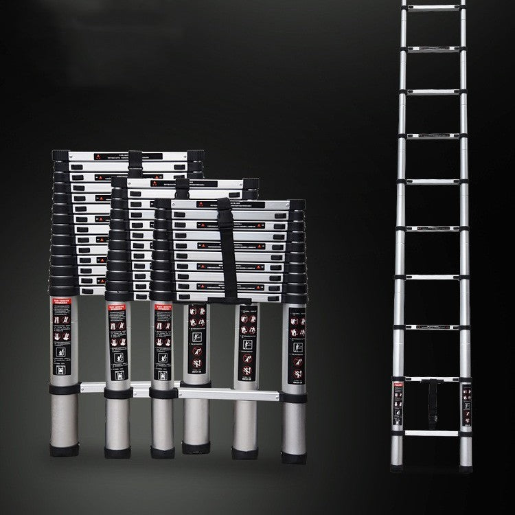 Aluminum Alloy Single-sided Telescopic Ladder Folding