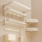 Cream Style Towel Rack Punch-free Toilet Toilet Pendant Bath Towel Bathroom Storage Rack