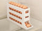 Refrigerator 4-Layer Automatic Egg Roller Sliding Egg Tray Refrigerator Side Door Large Capacity Holder Egg Storage Box Kitchen Gadgets