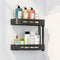 Scandinavian Bathroom Non-perforated Rotating Shelves