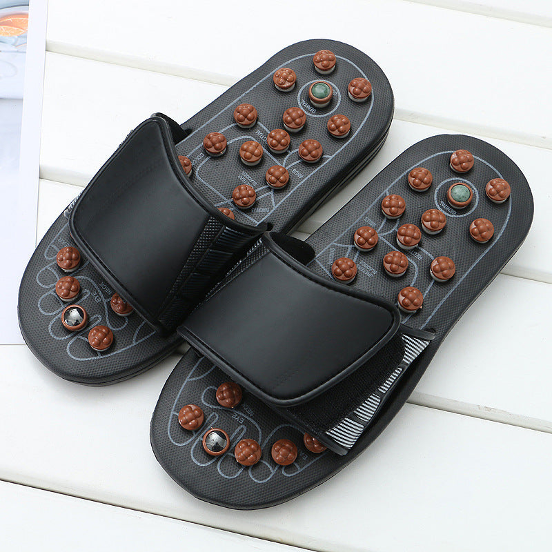 Acupoint Magnetic Therapy Spring Massage Shoes Spring Massage Slippers